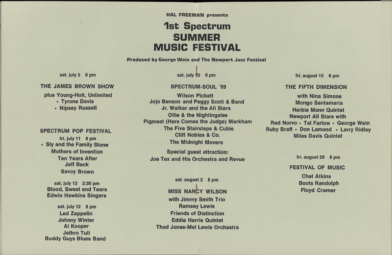 1st Spectrum Summer Music Festival
