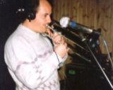 Pepe García tocando su trombón